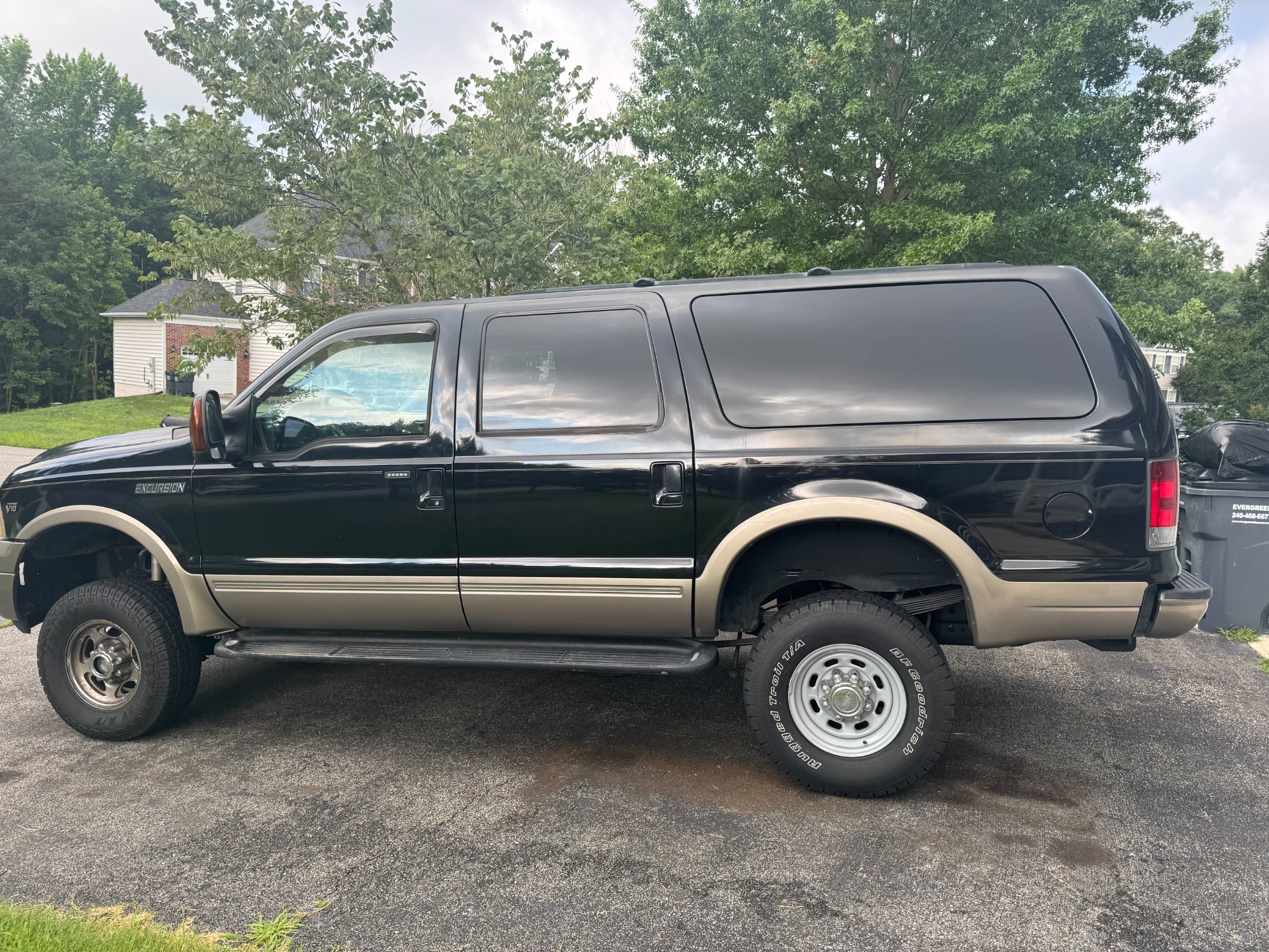 Semper Fi Removal Ford Excursion work vehicle