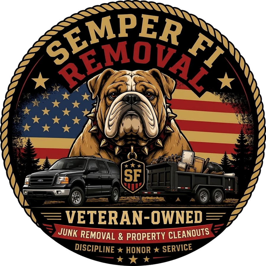 Semper Fi Removal badge logo
